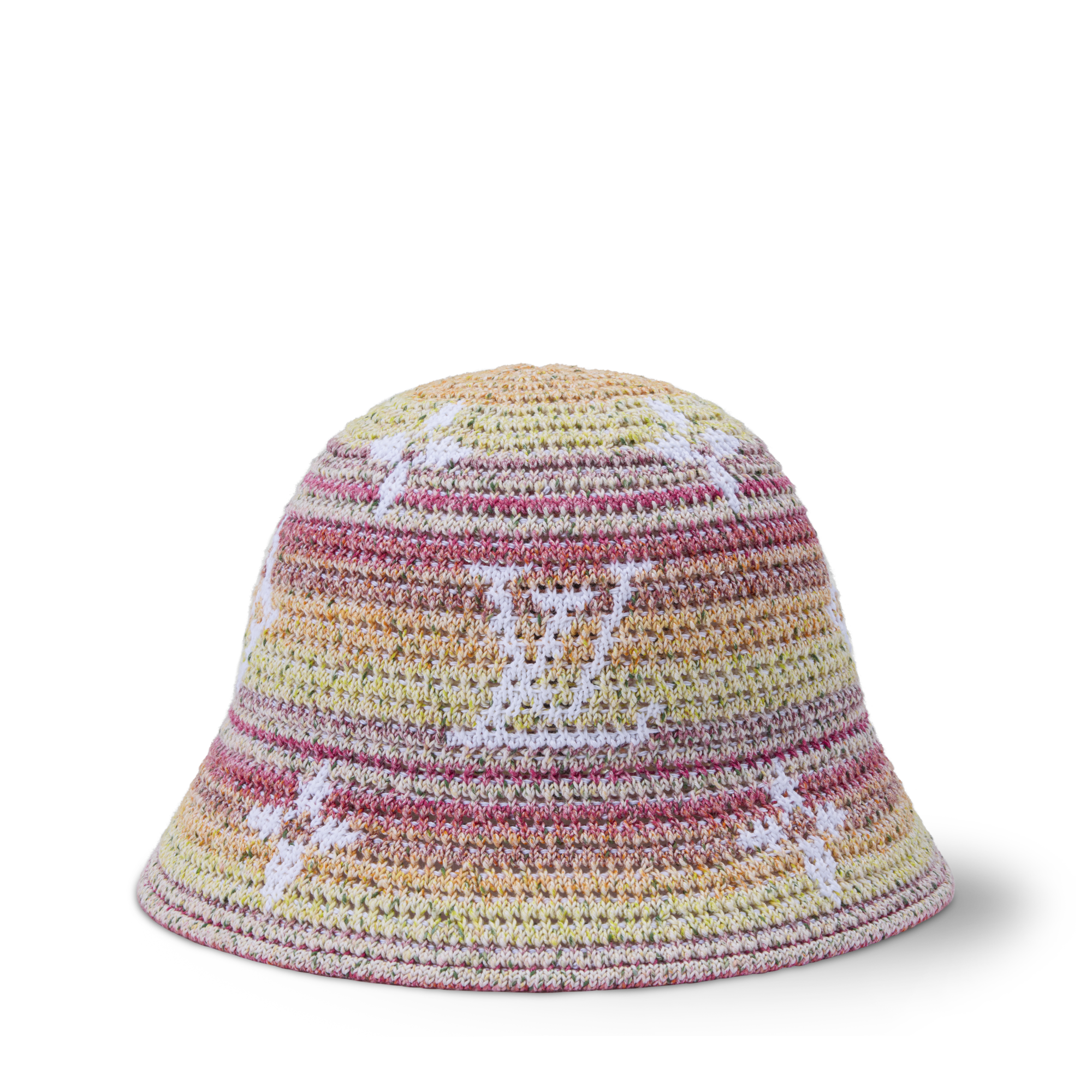 Monogram Stripes Crochet Bucket Hat S00 - Men - Accessories